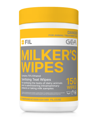 Milker's Wipes