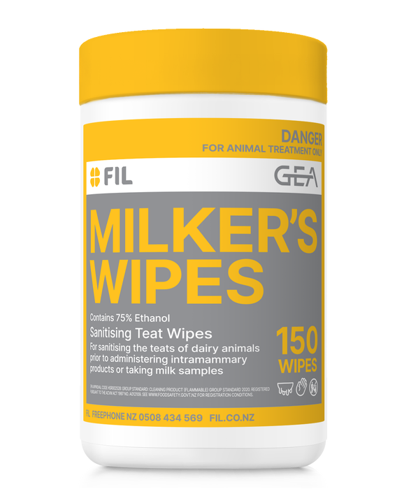 Milker's Wipes