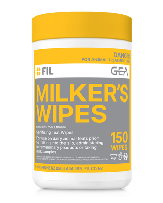 Milker's Wipes